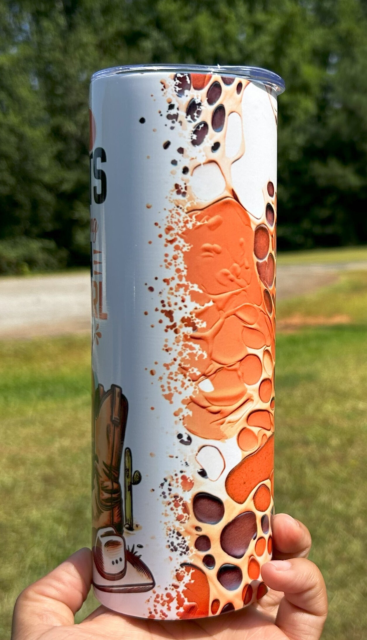 Boots and Bling- 20oz Tumbler