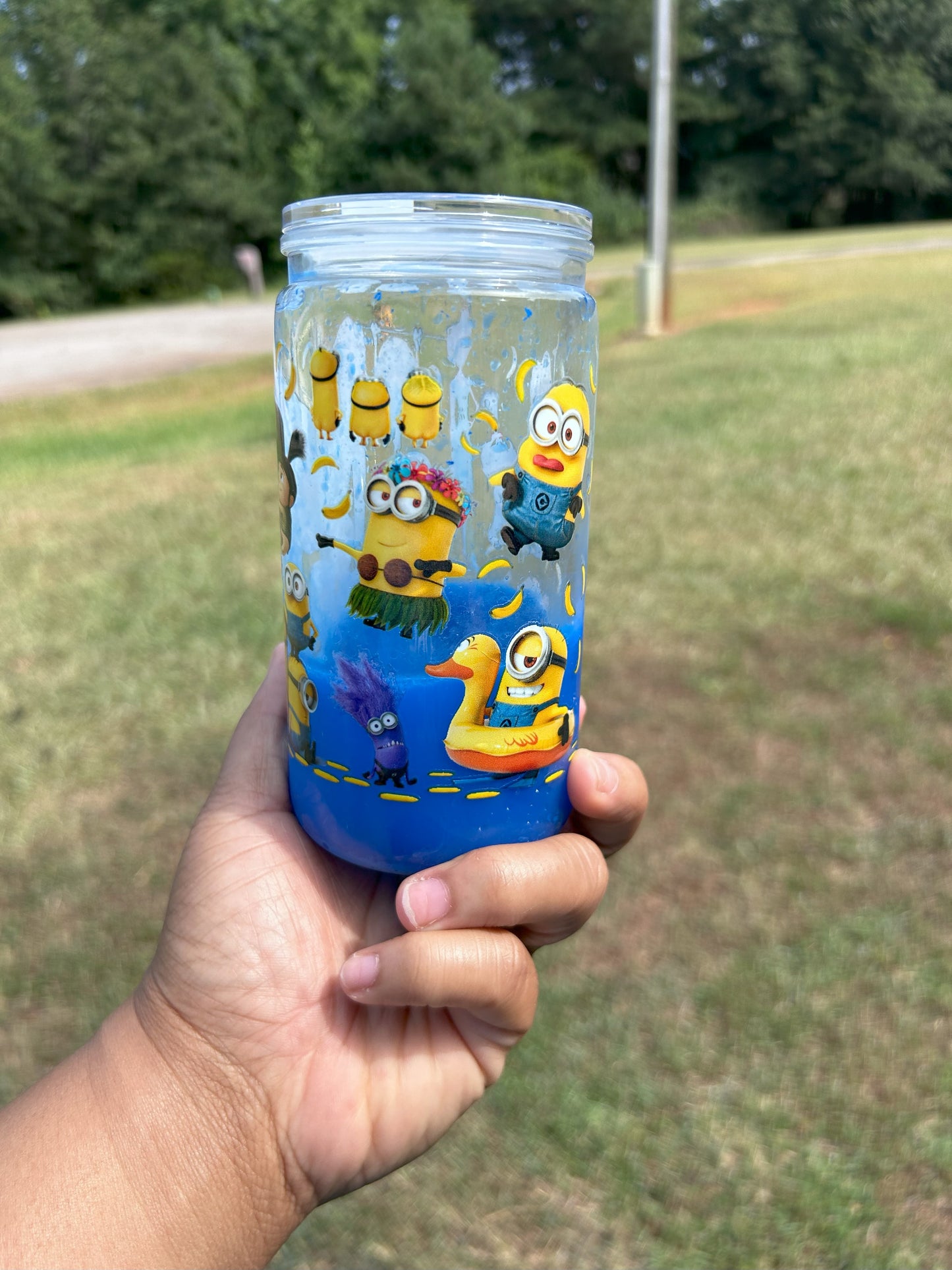 Minion- Blue Lava Cup