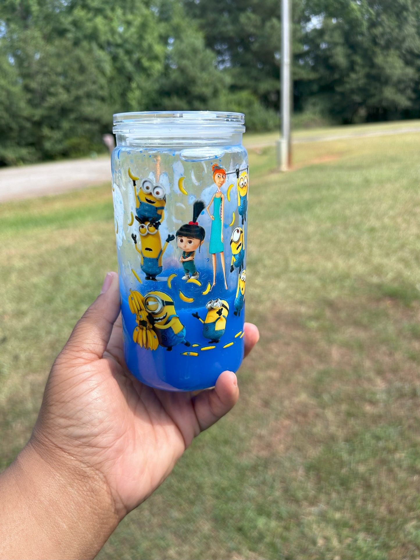 Minion- Blue Lava Cup
