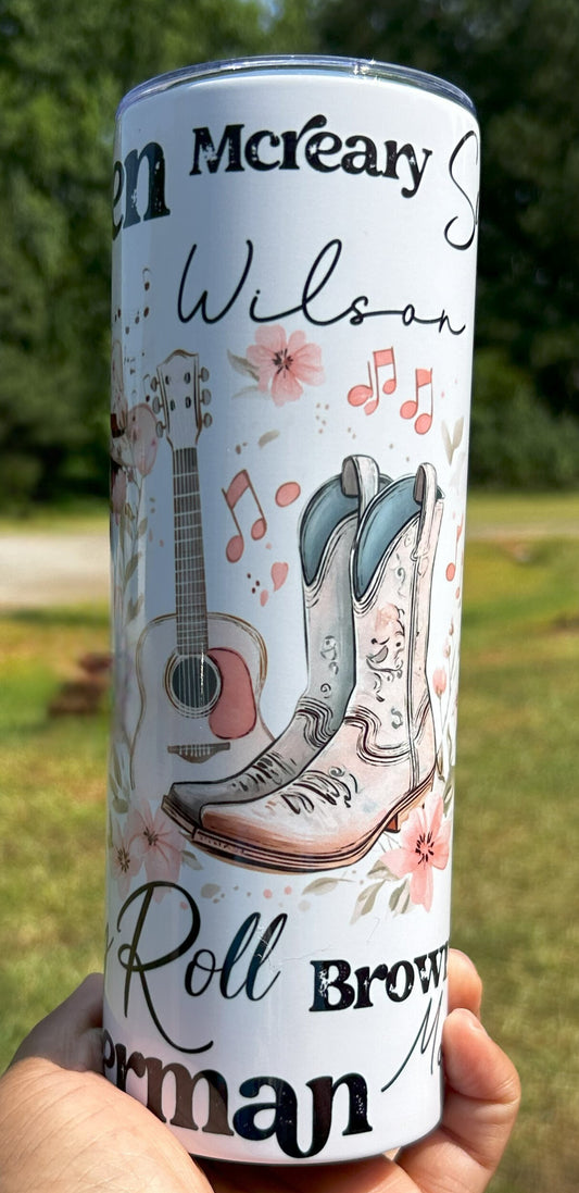 Love of Country Music 20oz Tumbler