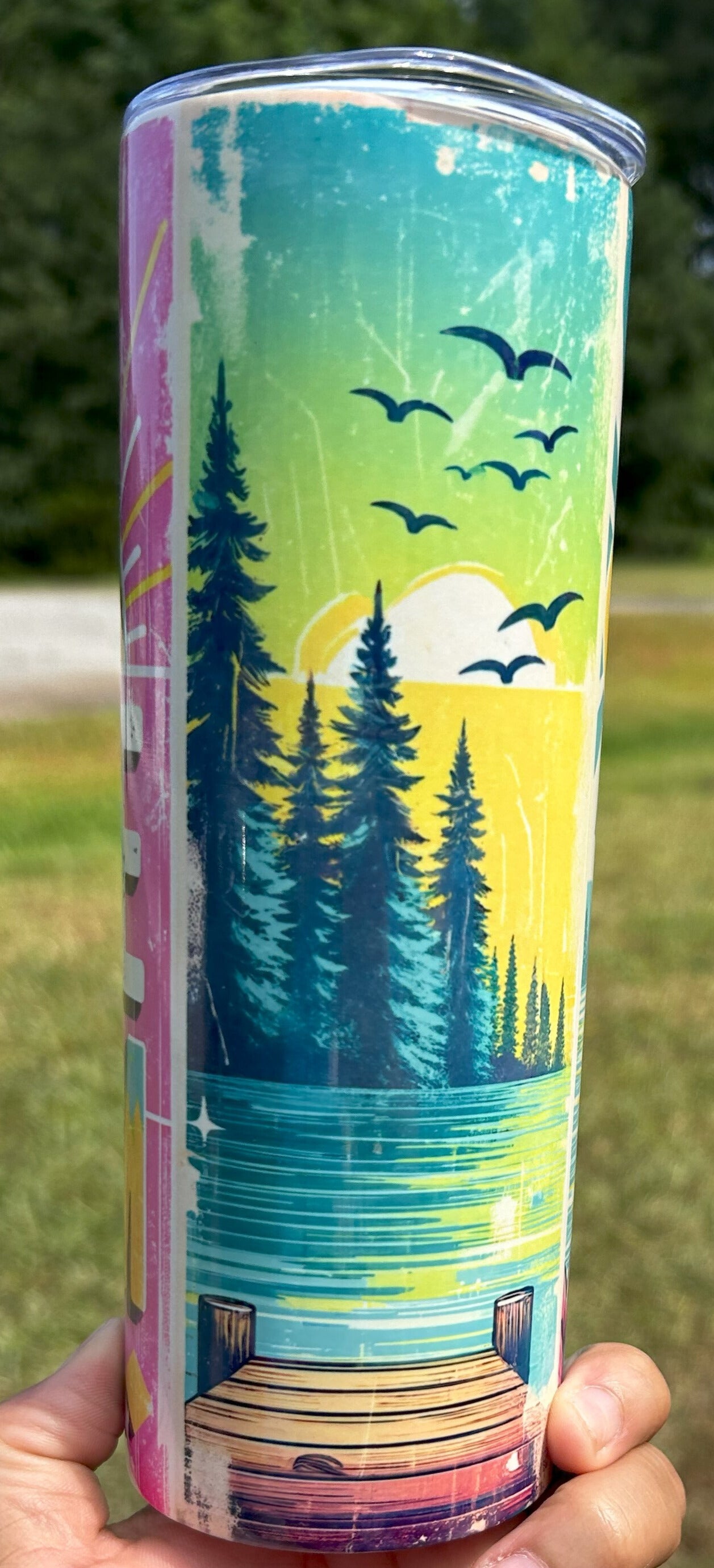 Lake Bum 20oz Tumbler